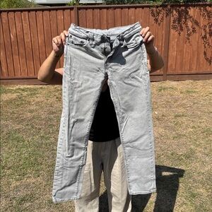 Levi's Light Gray Denim Jeans